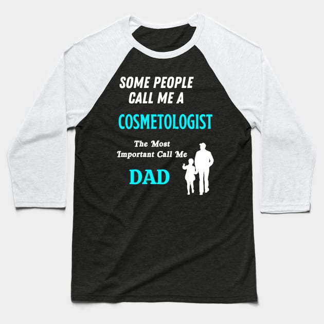 Cosmetologist Baseball T-Shirt by Mdath